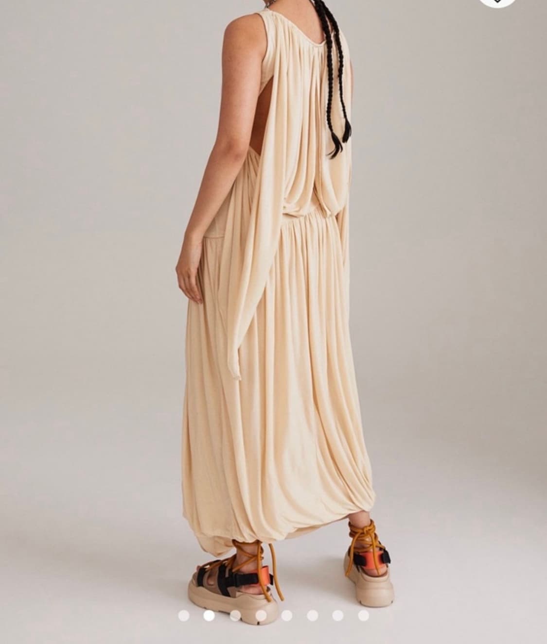 h&m 드레이핑드레스 상품이미지3