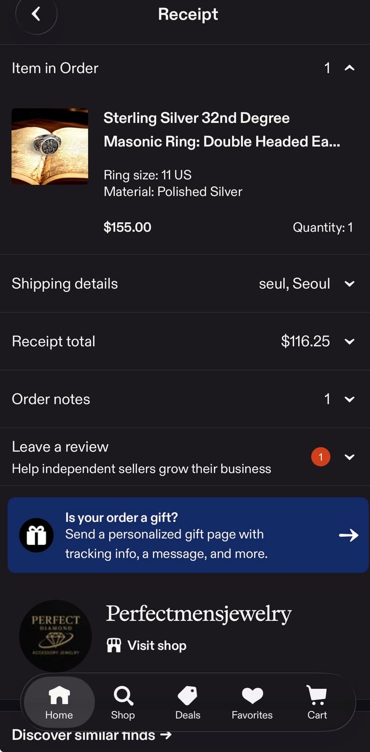 32nd degree scottish masonic ring 국내 24호 상품이미지5