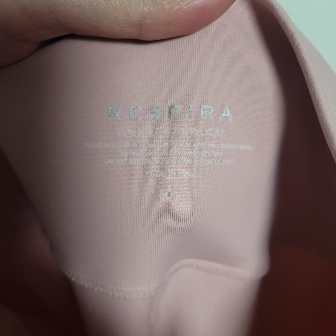 (4) RESPIRA 레스피라 연핑크 하이웨스트 요가 필라테스 레깅스 상품이미지3