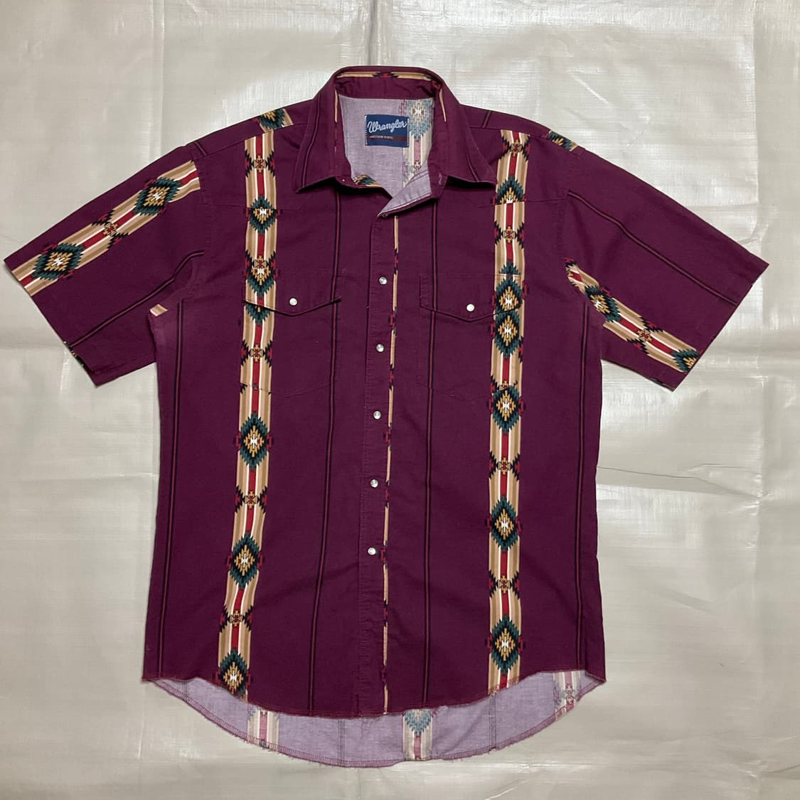 빈티지 랭글러 나바호 반팔 셔츠 상품이미지2