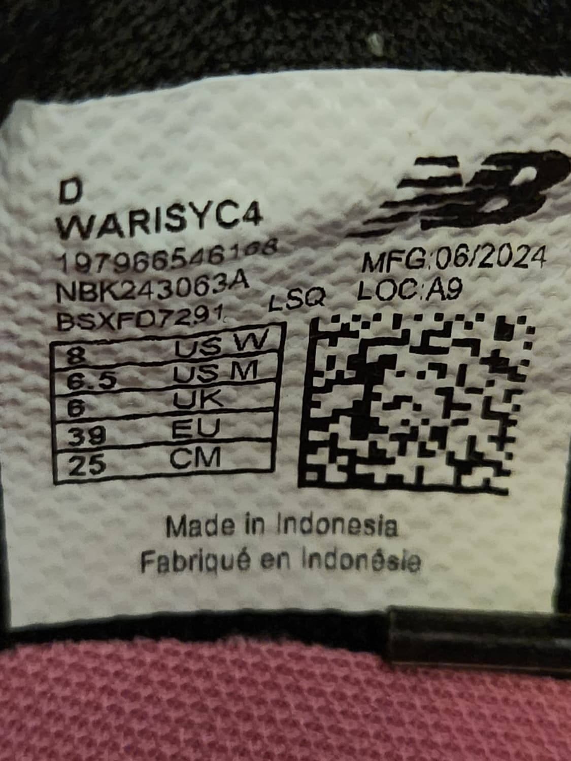 새상품급)뉴발란스 운동화 아리쉬v4 블랙 퍼포먼스 프레쉬폼 러닝화 WAR 상품이미지9