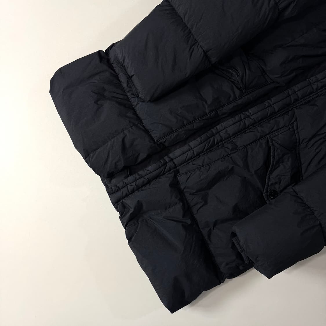 [M/당일출고]스톤아일랜드 크링클랩스 롱패딩 상품이미지5