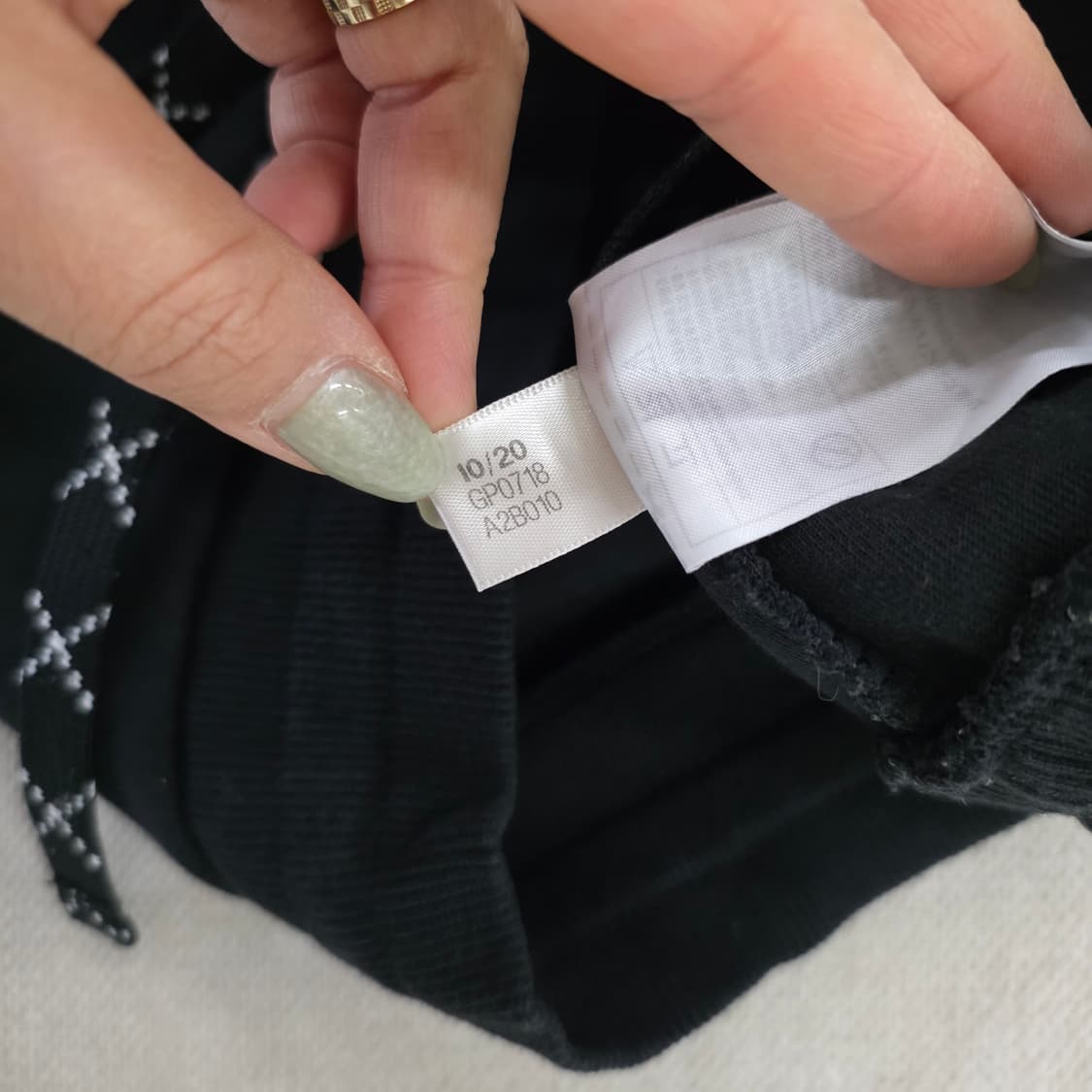 [XS] 아디다스 허리 스트링 맨투맨 0202J 상품이미지5