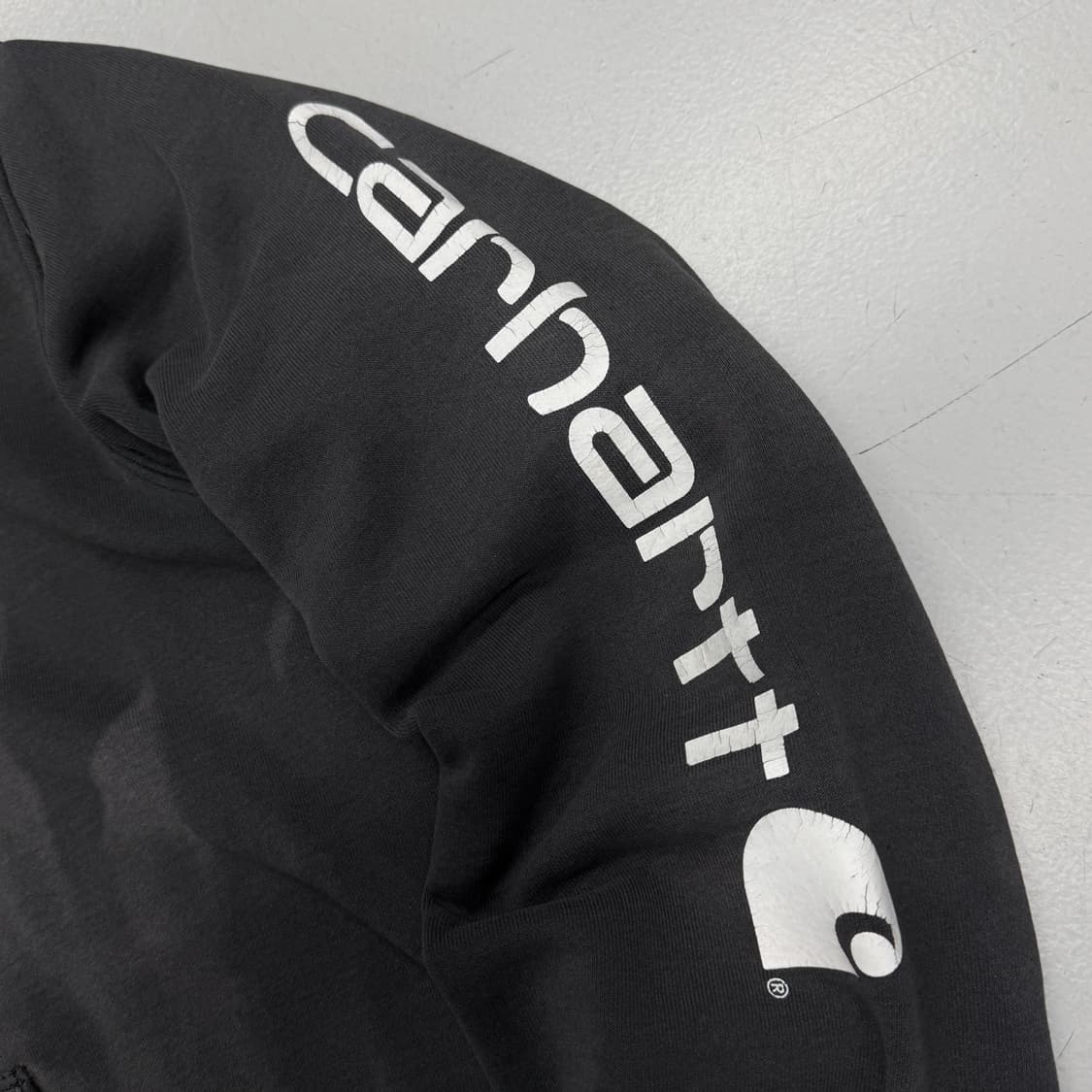 칼하트 하드 페이딩 디스트레스드 후드티 상품이미지5