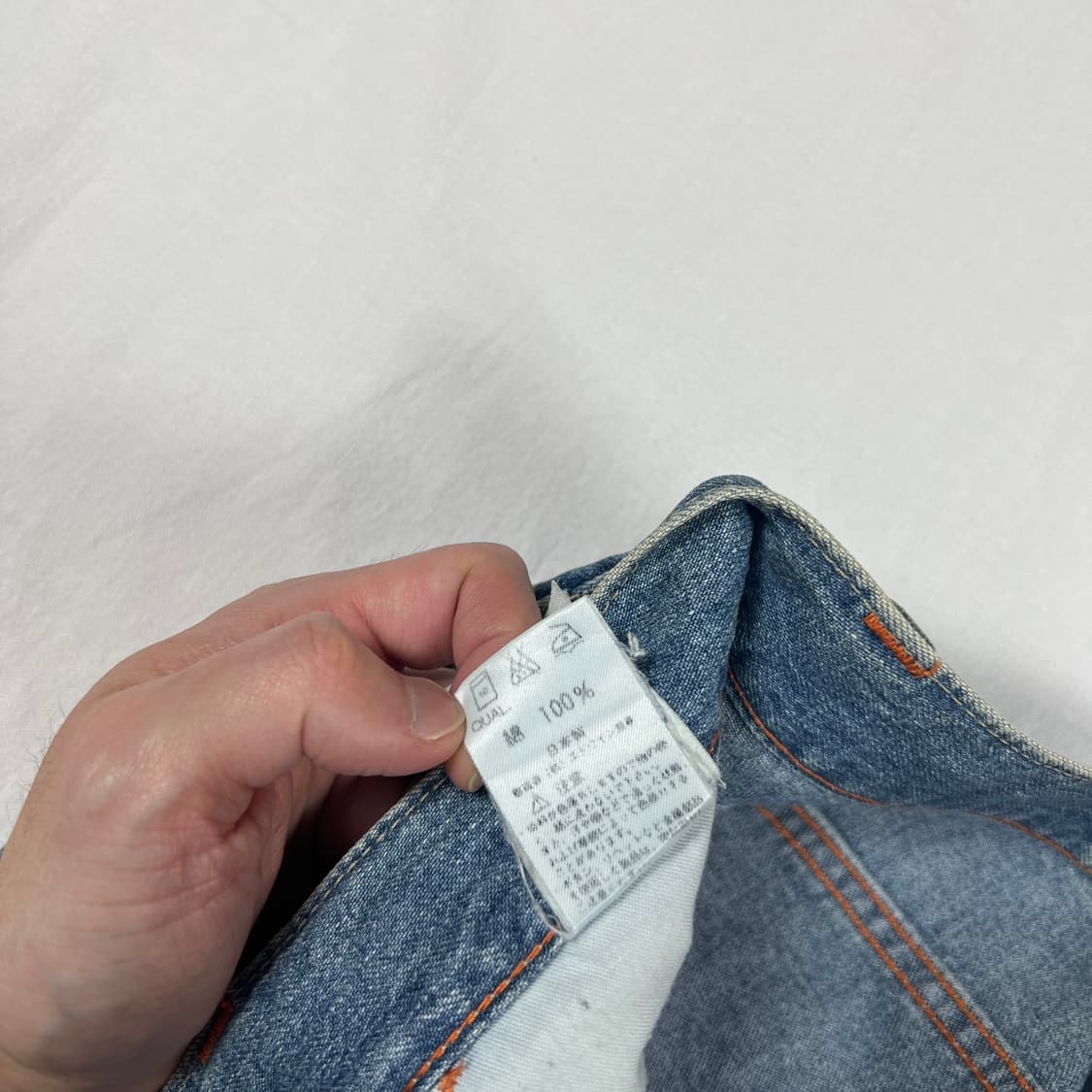 80‘s 칼하트 carhartt 100주년 카펜터 데님 반바지 상품이미지10