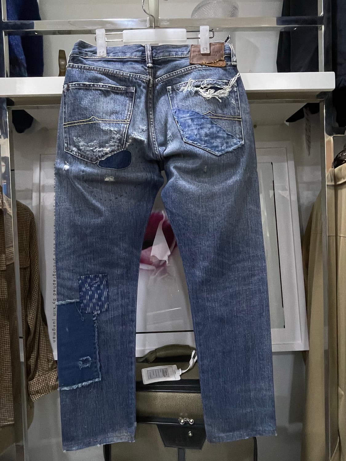 폴로랄프로렌(DS)/멀티패치 디스트레스드 청바지(31“) 상품이미지2