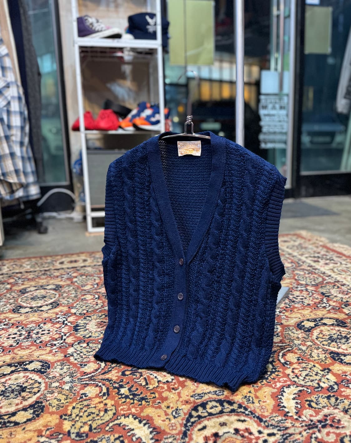 USA 빈티지 펜들턴 가디건 베스트 "M" (500) 상품이미지1