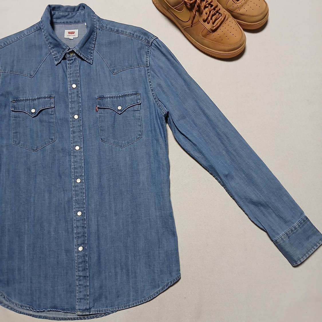 levis 리바이스 웨스턴 데님 셔츠 청남방 상품이미지2