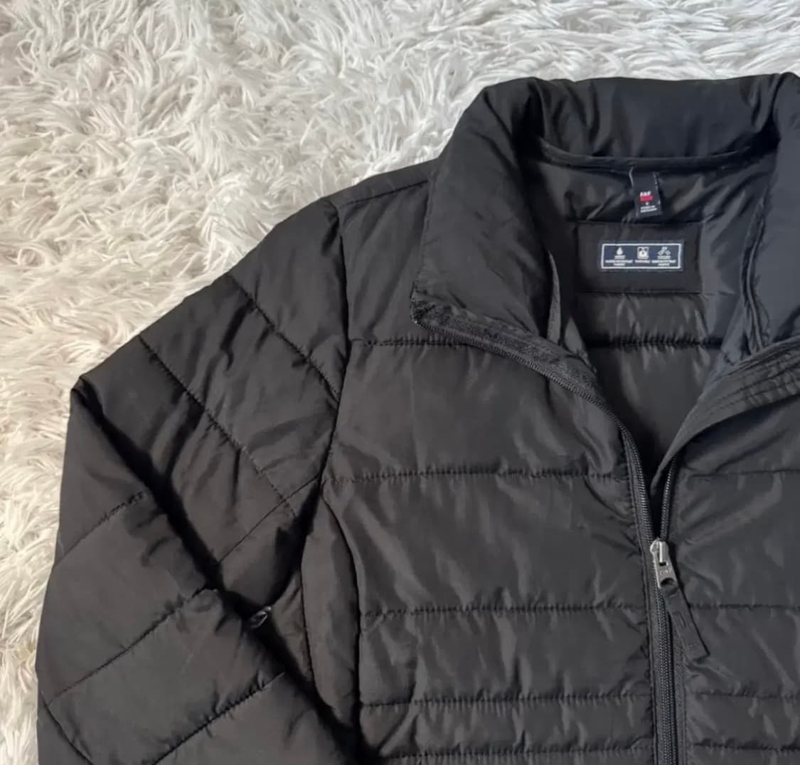 여성 아베크롬비 일본빈티지 경량패딩 빈티지패딩 블랙 S 상품이미지5