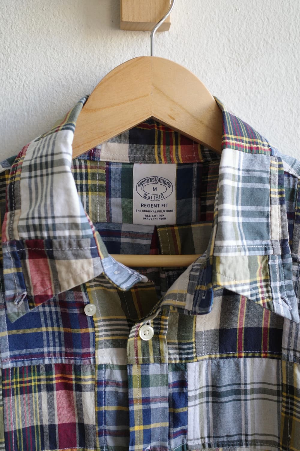 브룩스 브라더스 패치워크 셔츠 상품이미지5