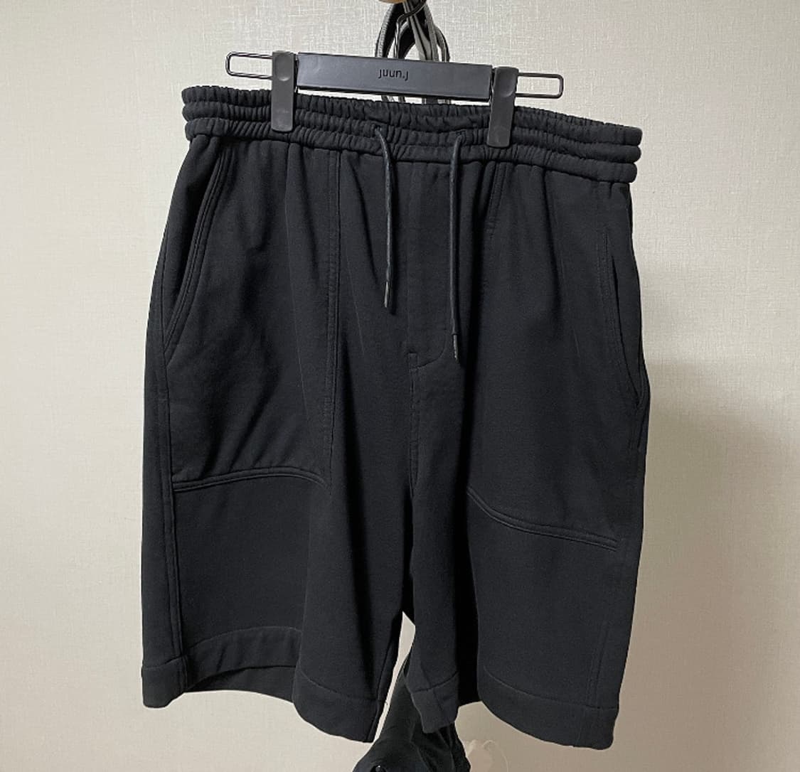 [48] 23ss 준지 코튼 와이드 쇼츠 팬츠 반바지 상품이미지1