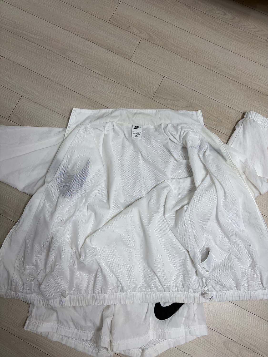 나이키 빅스우시 에센셜 우븐 트레이닝복 세트 M 상품이미지5