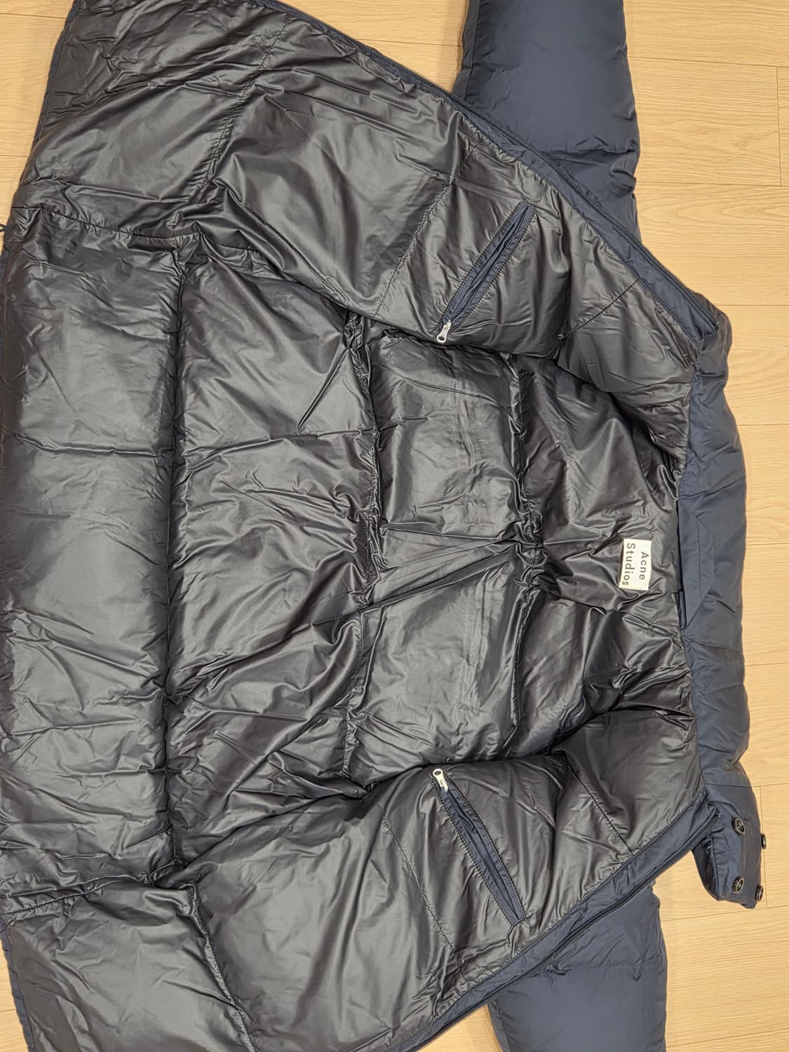 서플라스 패딩 네이비 상품이미지6