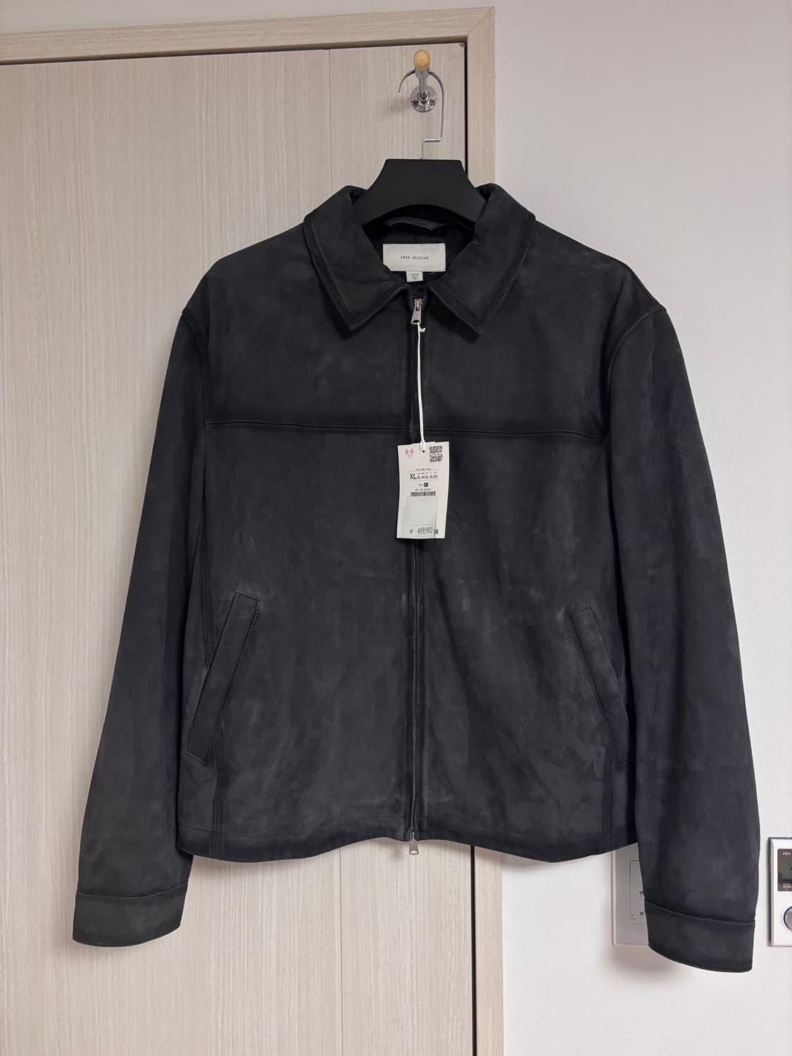 새상품) XL 자라 오리진스 고트 스웨이드 이펙트 재킷 상품이미지1