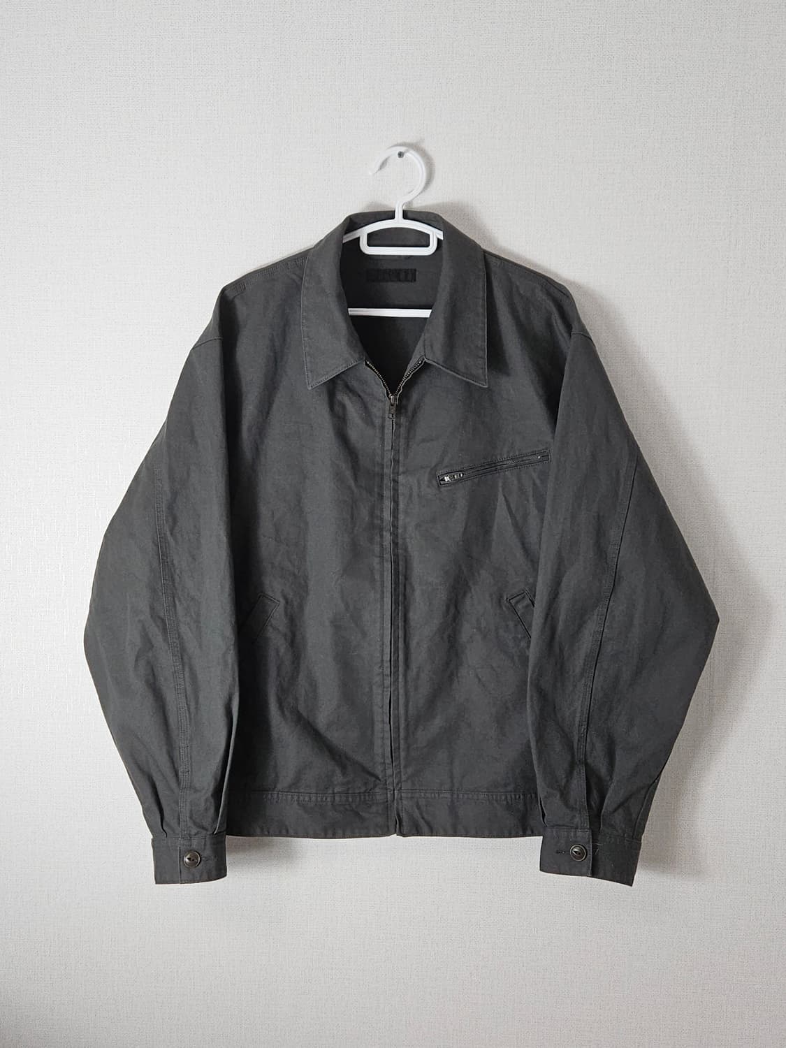 유니클로 남성 집업 블루종 XL (거의 새상품) 상품이미지1