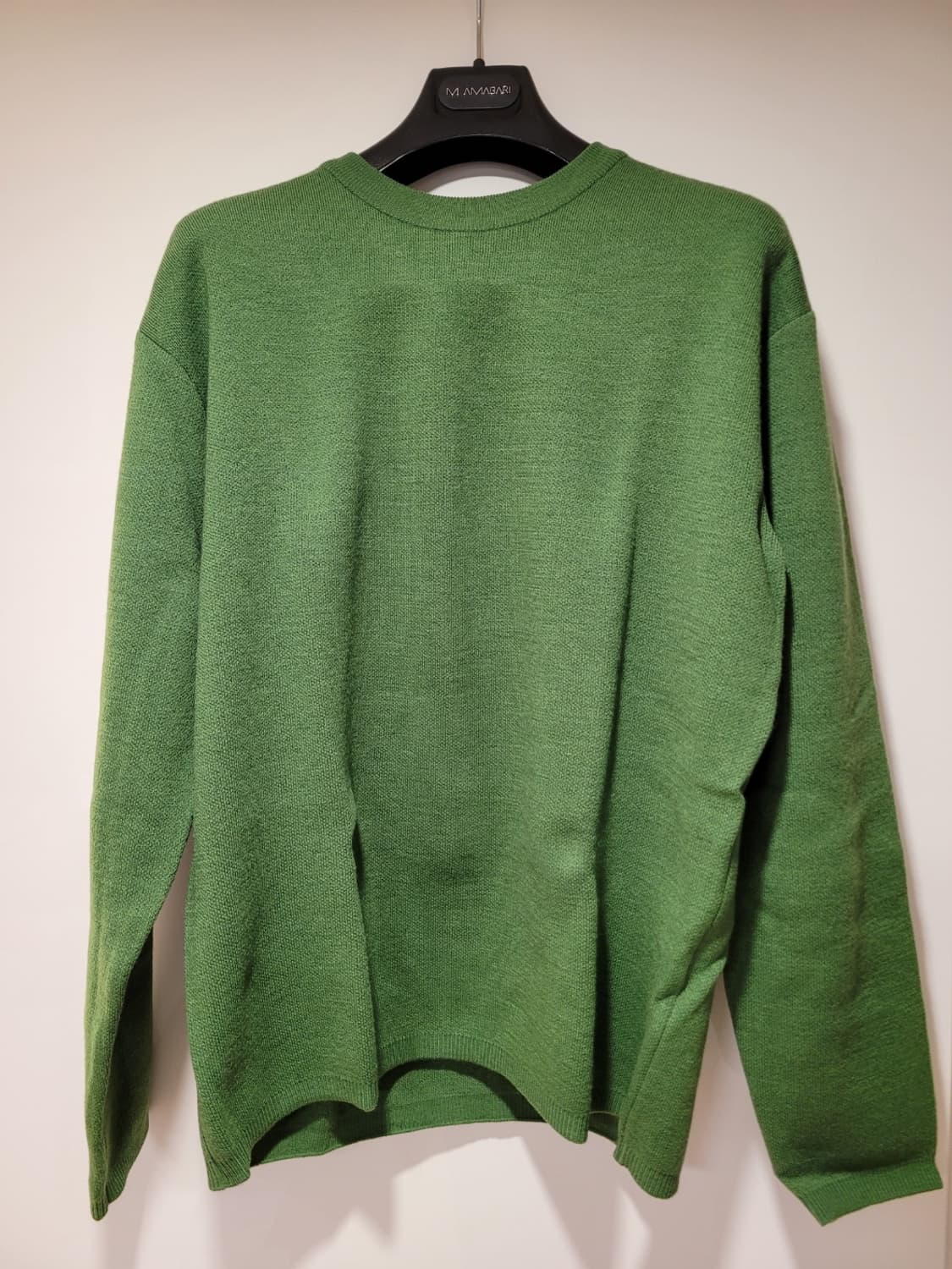 쿠어 울 니트 그린 L사이즈 새상품 상품이미지2