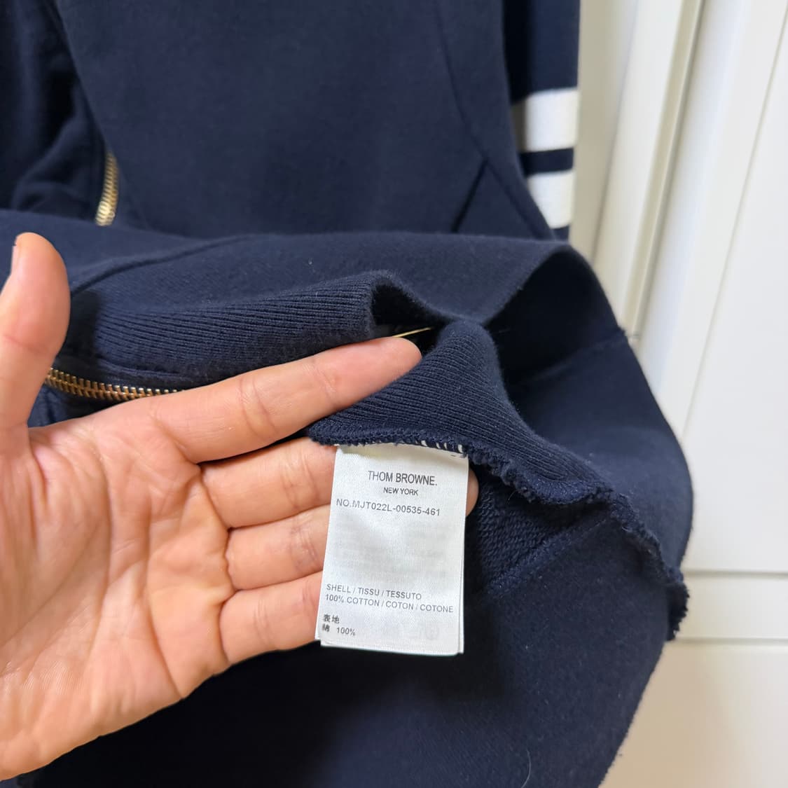 톰브라운 사선완장 후드집업
6사이즈  상품이미지6