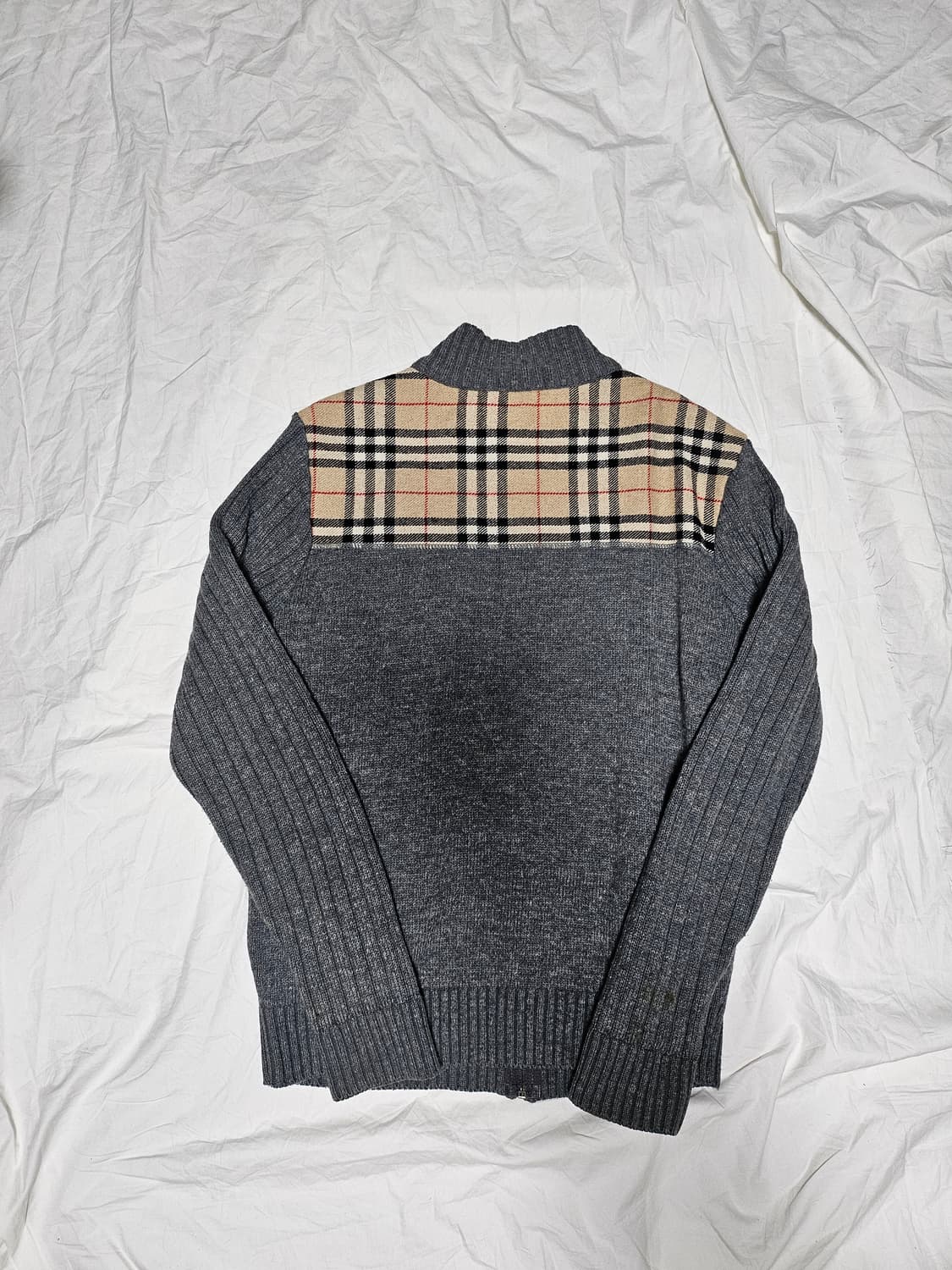 00s 버버리 노바체크 가디건 95 상품이미지2