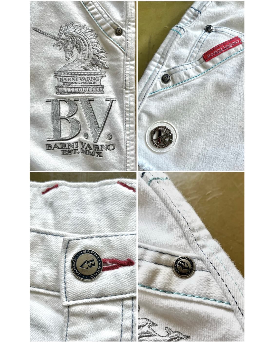 BARNI VARNO Japan 2010F/W White Pants 상품이미지5