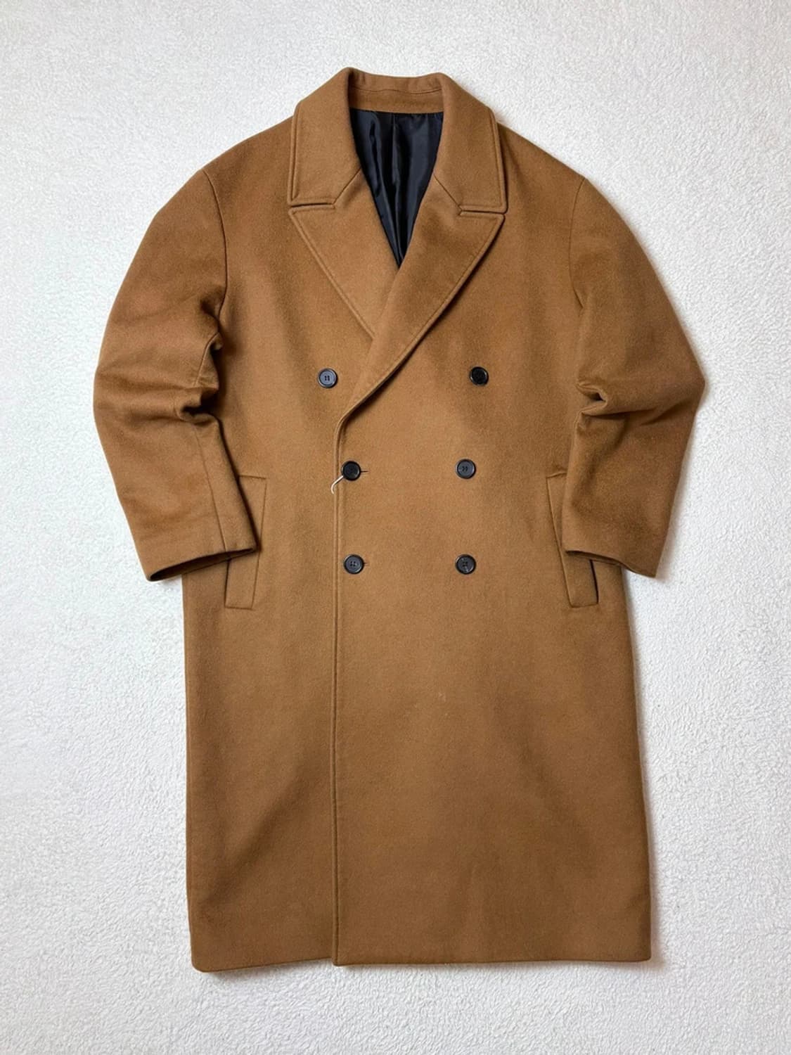 쿠어 COOR 캐시미어 블렌드 더블 롱 코트 PN6531 상품이미지1