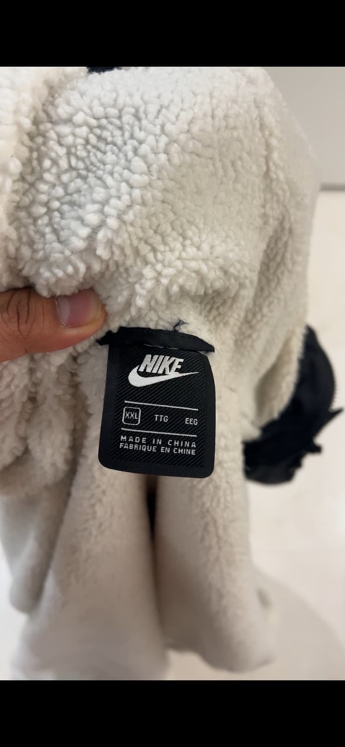 나이키 NSW 합성 필 파카 후리스 돕바 롱패딩 블랙 상품이미지2