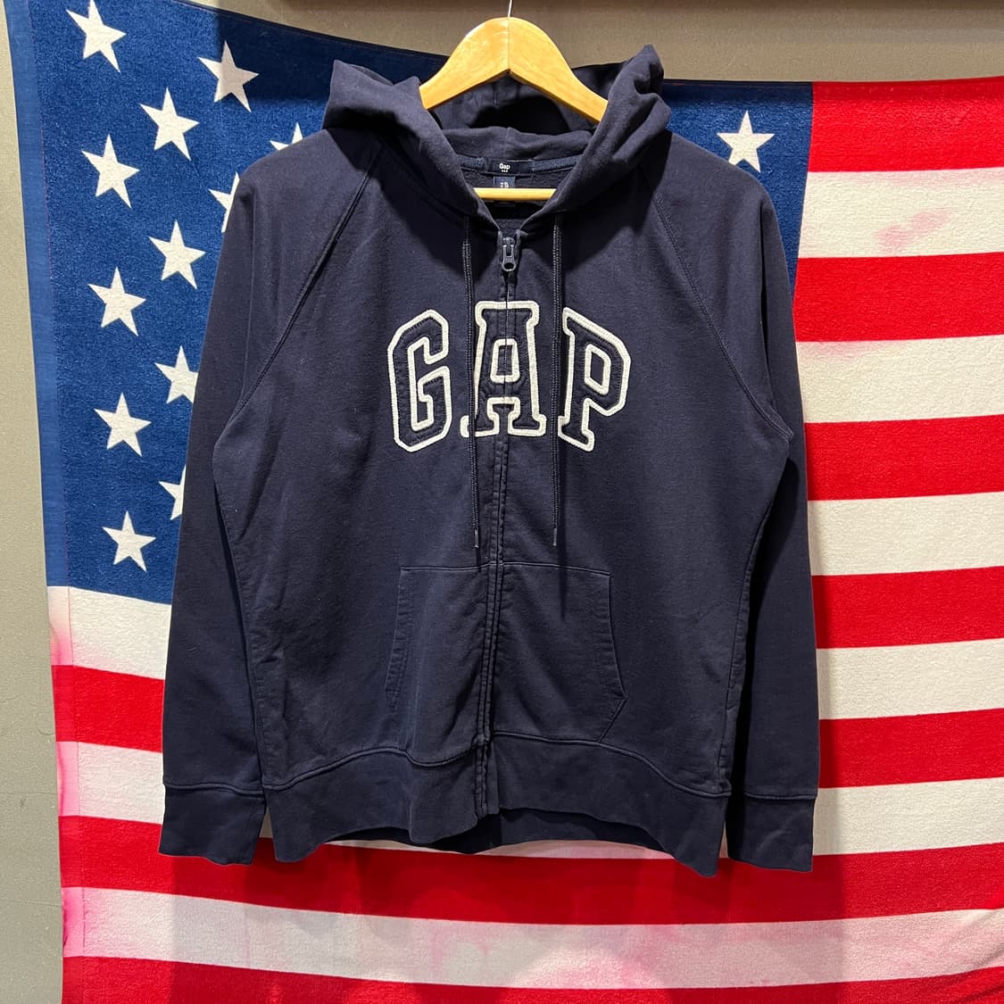 갭 네이비 후드집업 상품이미지1