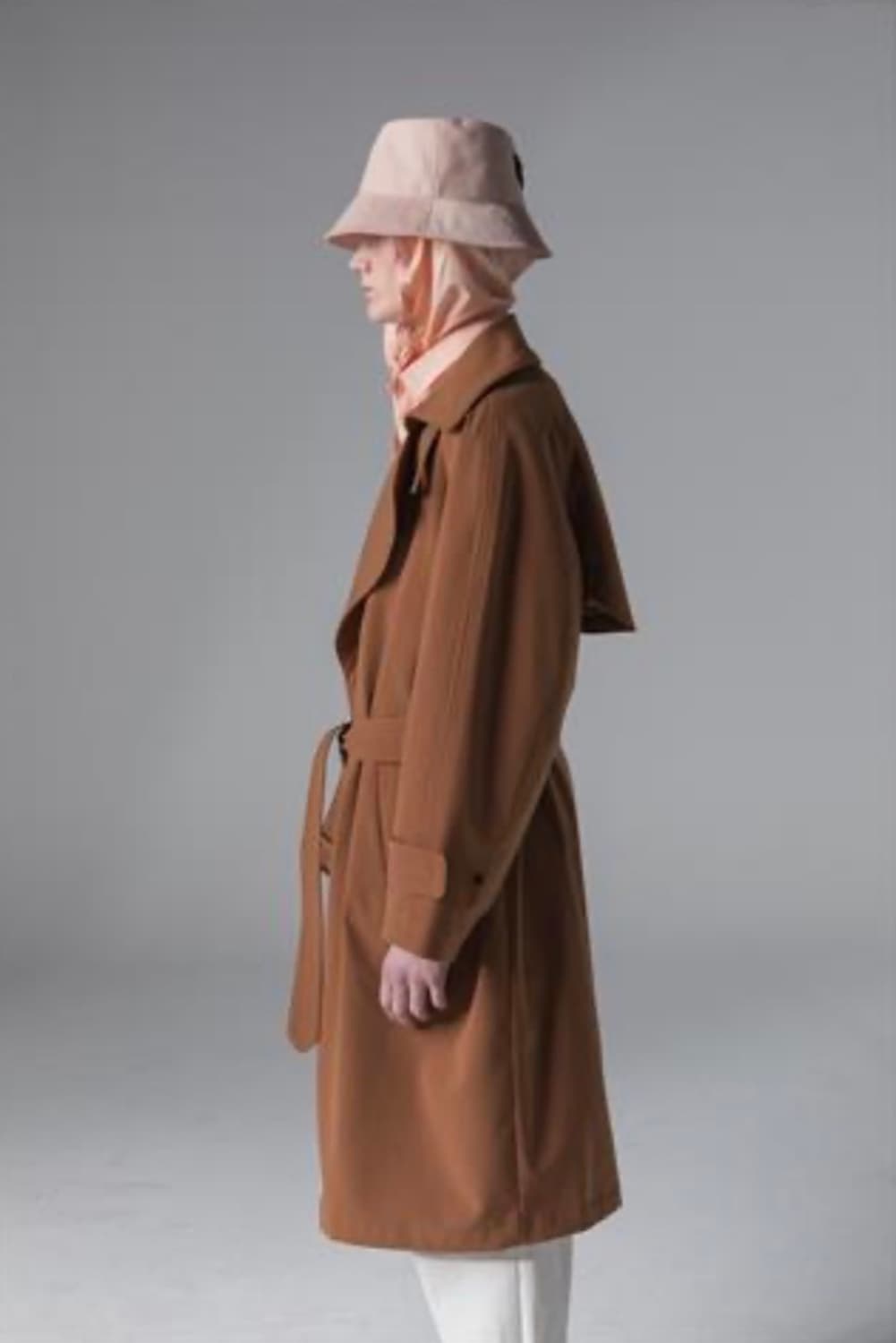 송지오 히든 트렌치코트 카멜 100(48) 상품이미지2