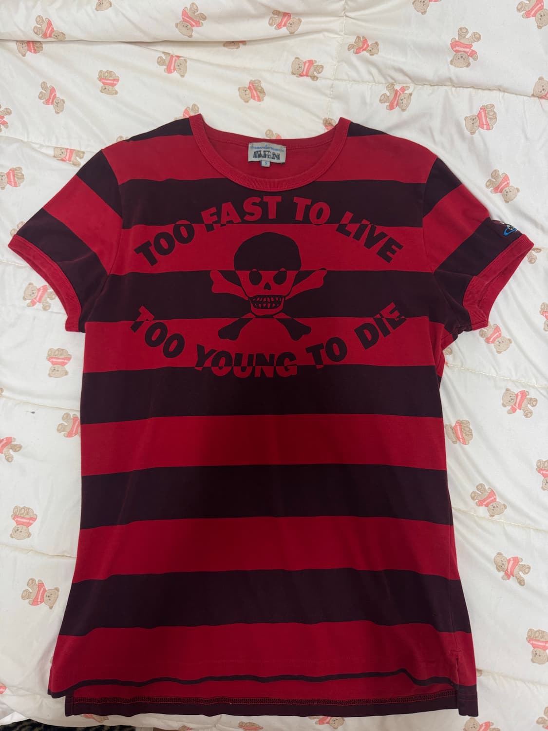 비비안웨스트우드 toofasttolivetooyoungtodie tee 상품이미지1