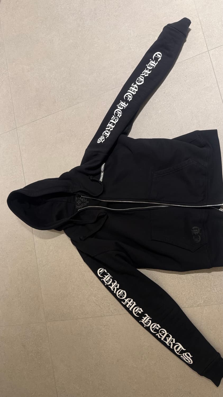 크롬하츠 후드집업 스크롤라벨s 판매혹은 교환 상품이미지3