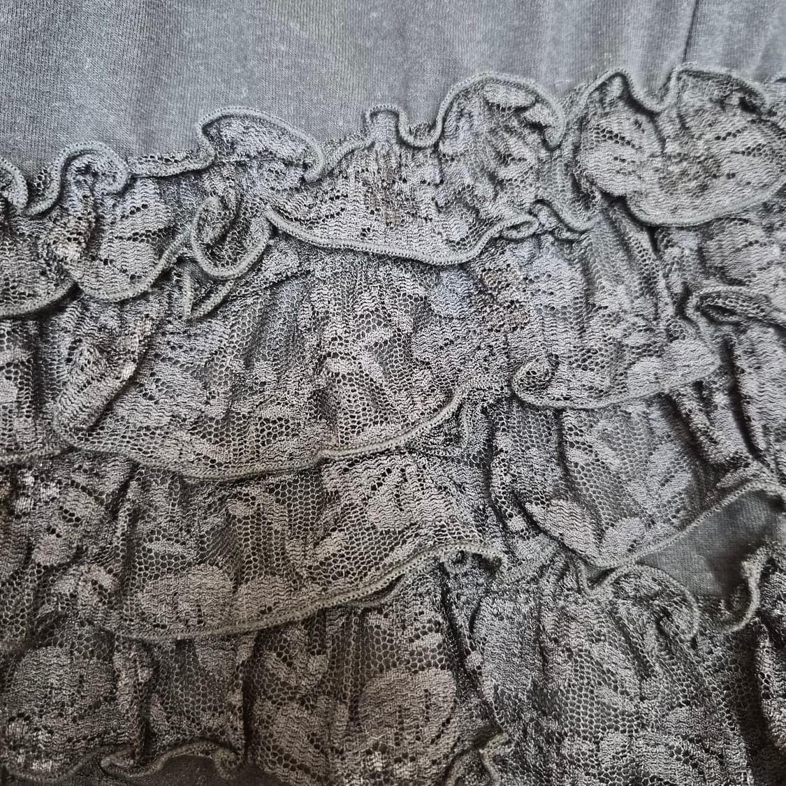 일본 빈티지 레이스 캉캉 미니 치마바지(밴딩) 상품이미지5