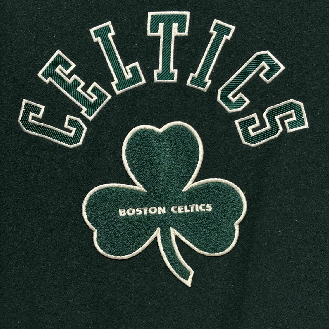 NBA 셀틱 울 레더 바시티 상품이미지3