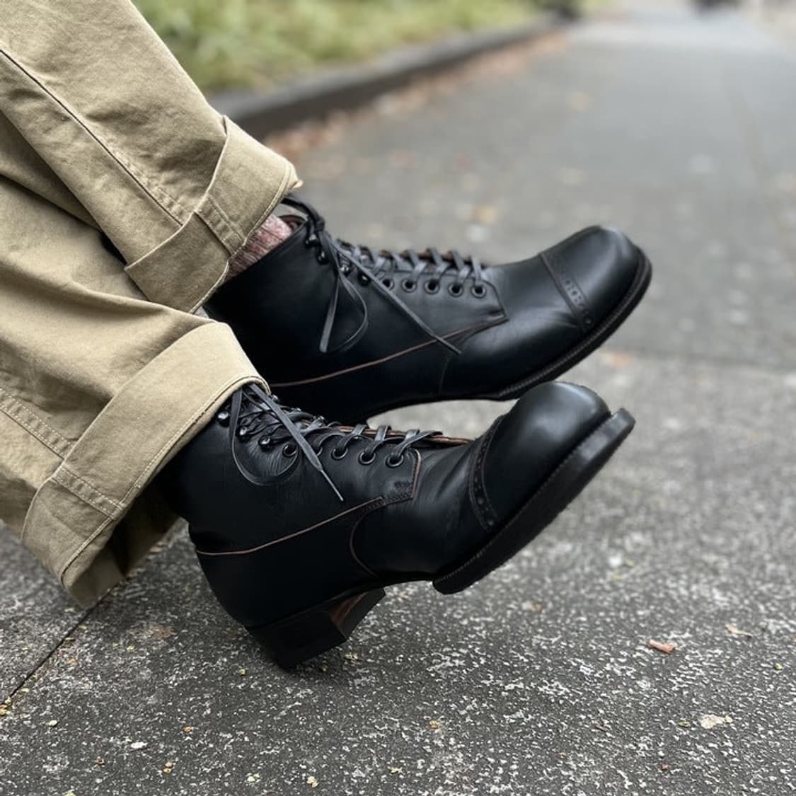 [9.5/275]제라도 투 몽키즈 VAUDEVILLE 블랙 부츠 상품이미지3