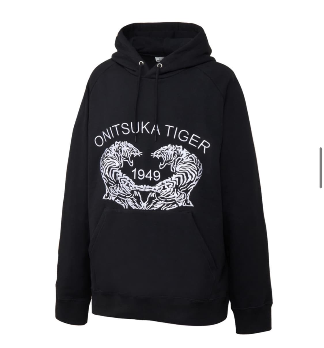 오니츠카 타이거 빈티지 블랙 후드티 상품이미지2