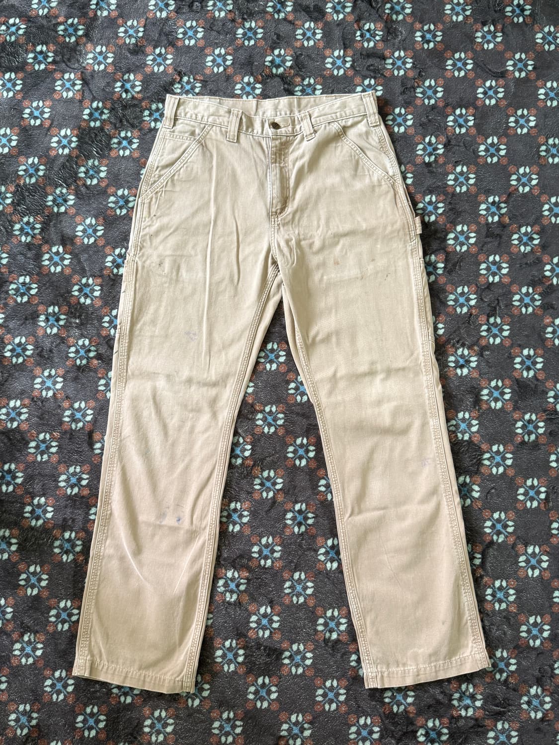 칼하트 카펜터 워크팬츠 베이지 32x34 상품이미지1