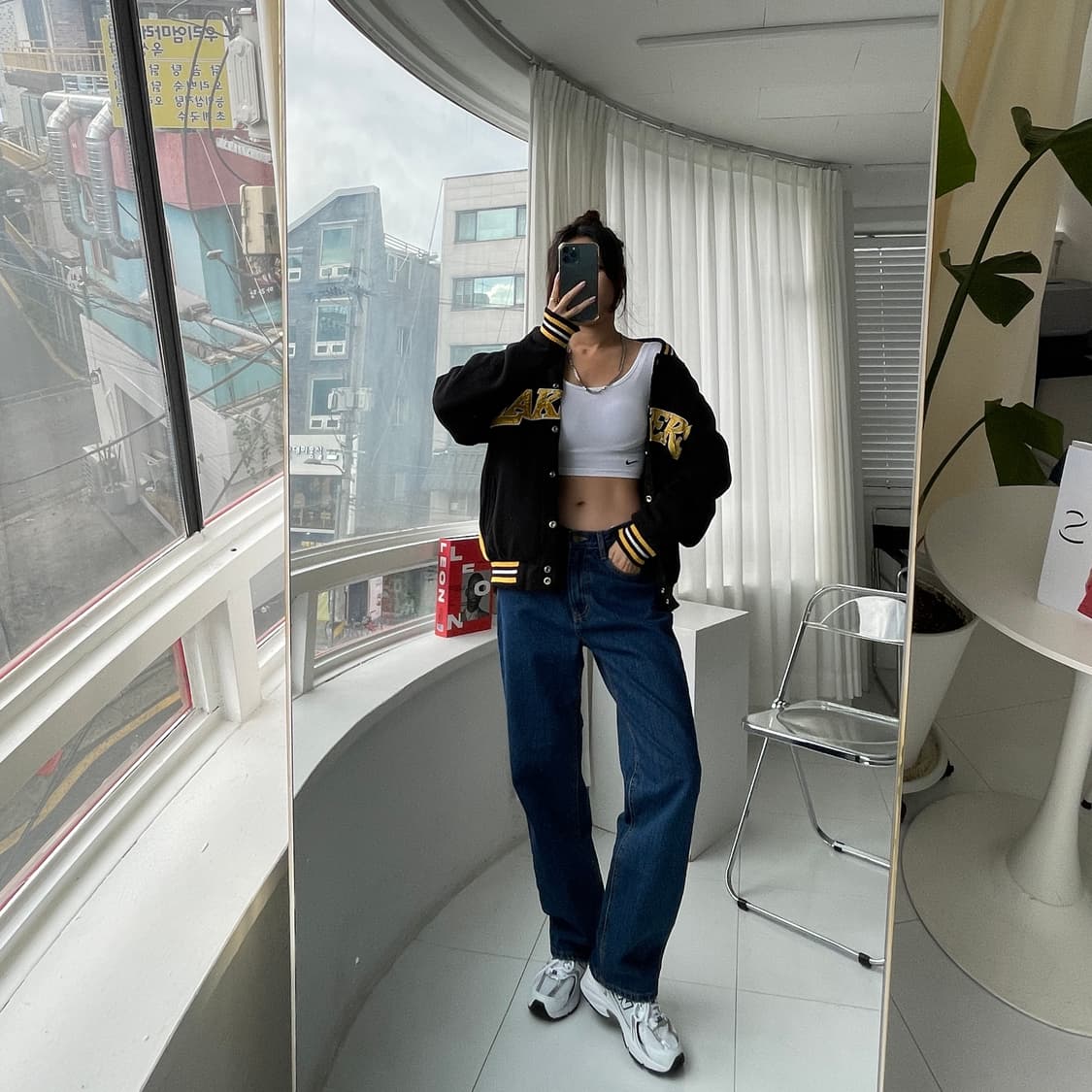 (M~L)90'S JH 제프헤밀턴 스타디움 양면 점퍼-M1566 상품이미지7