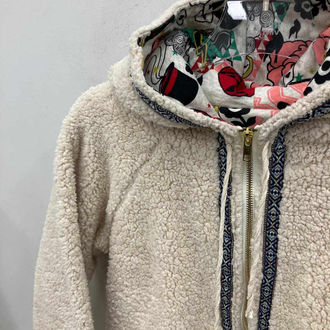 Scolar 스콜라 히피 후리스 후드 집업 상품이미지3