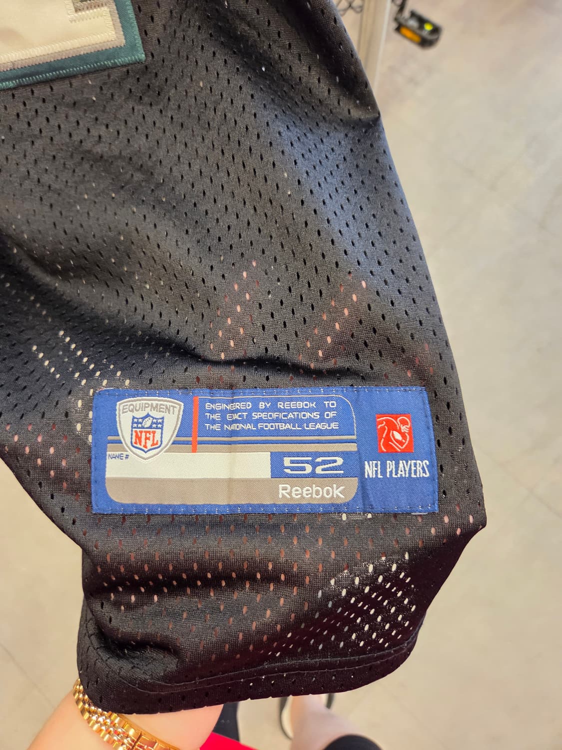 ​[REEBOK정품] 필라델피아 이글스 리복 아소무가 자수 저지 상품이미지4