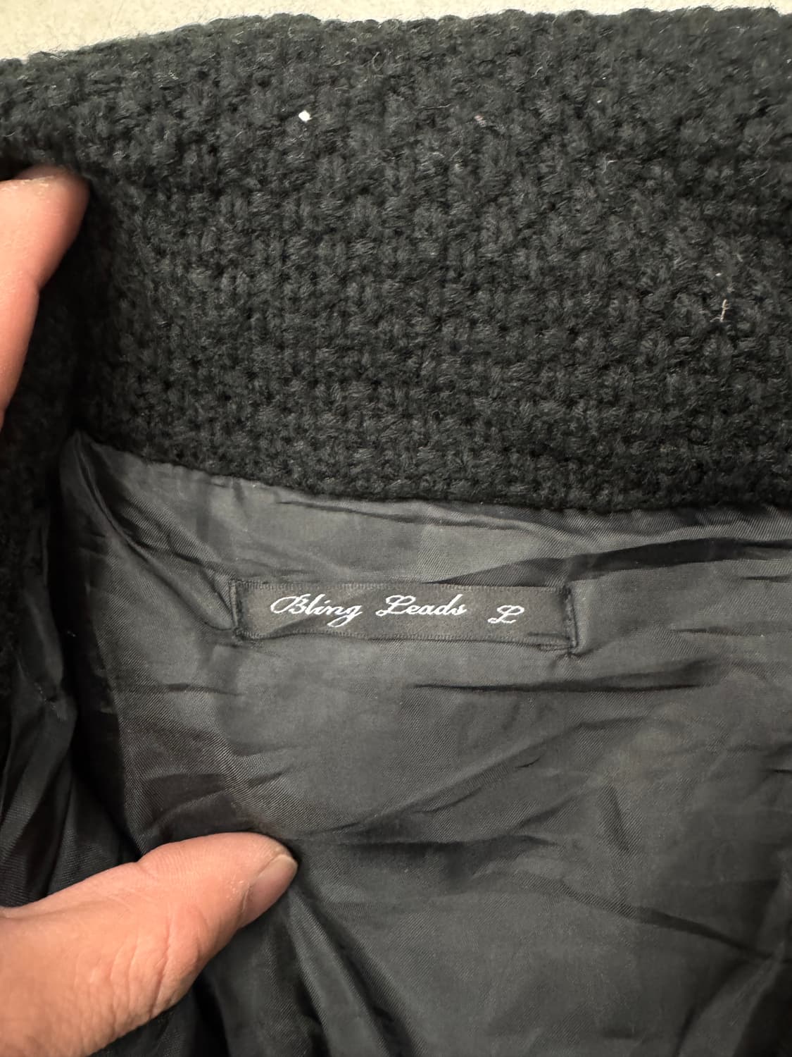 빈티지 니트 패딩 L 상품이미지5