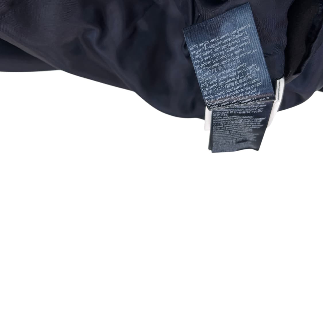 타미힐피거 네이비 버진 울 더블 코트 상품이미지4