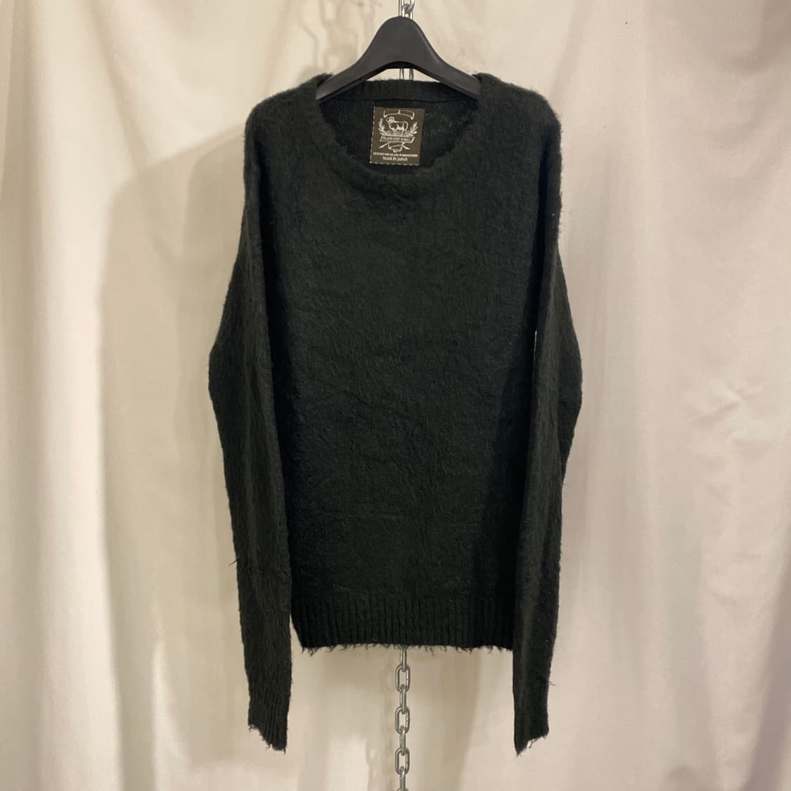 Island knit works 모헤어 텍스쳐 니트 상품이미지3