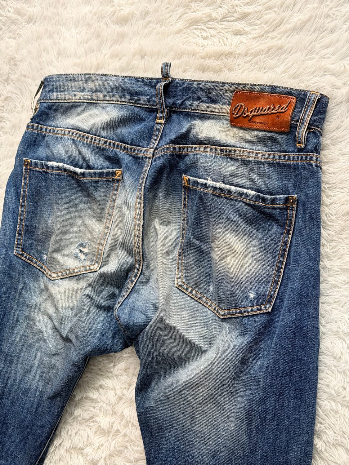디스퀘어드2 데미지 워싱 청바지 48  상품이미지6