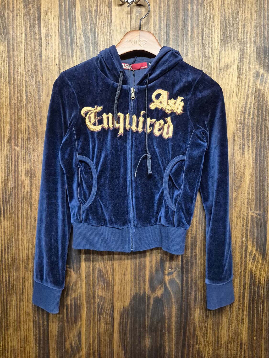 ASK LETTERING HOODIE ZIPUP  상품이미지2