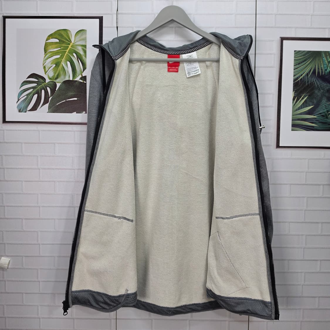 나이키 에어 빅로고 베스킷볼 후드 집업 자켓 점퍼 2XL 110사이즈 상품이미지8