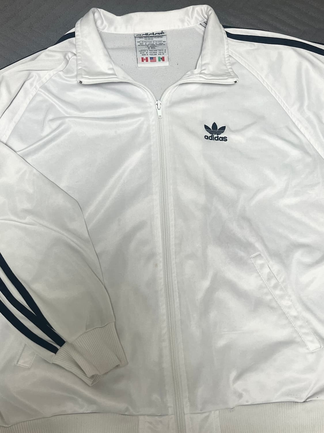 아디다스 희귀 흰검 파이어버드 져지 상품이미지1