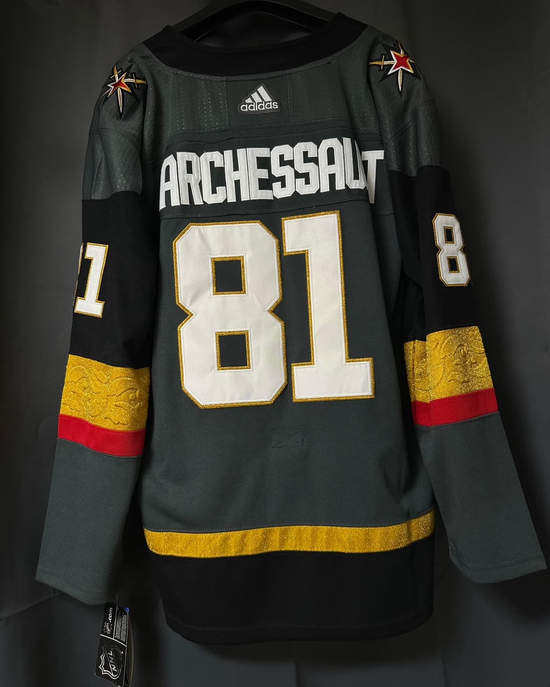 아디다스 베이거스 골든 나이츠 NHL 프로 저지 상품이미지2