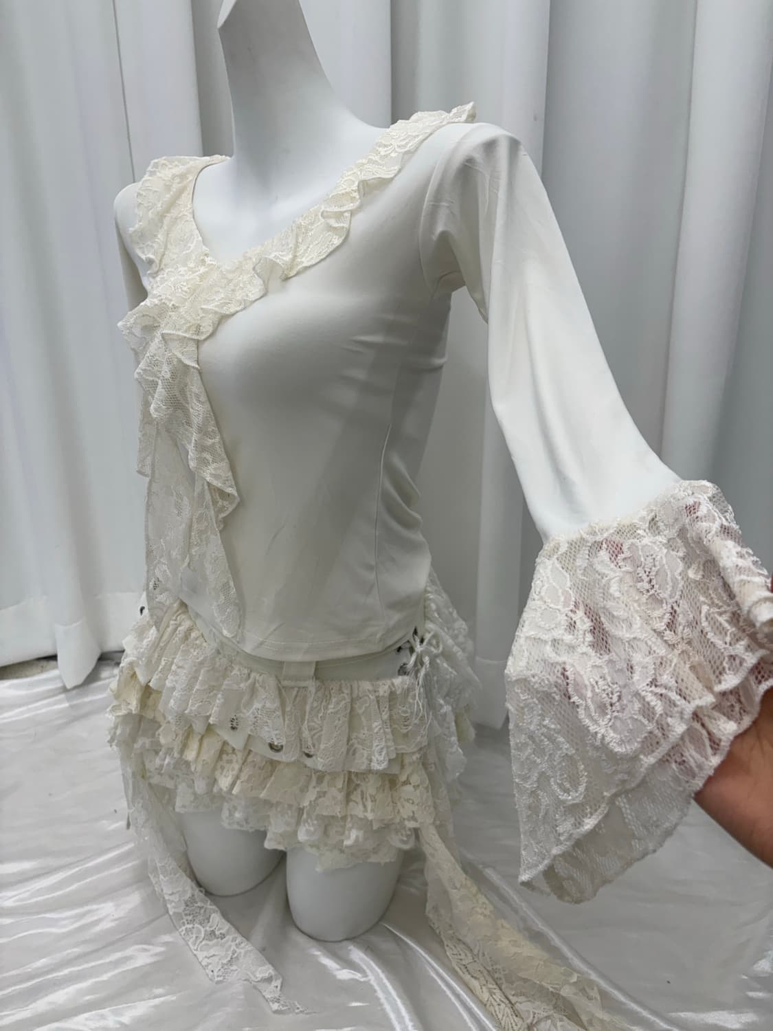 페어리 레이스 블라우스 상품이미지2