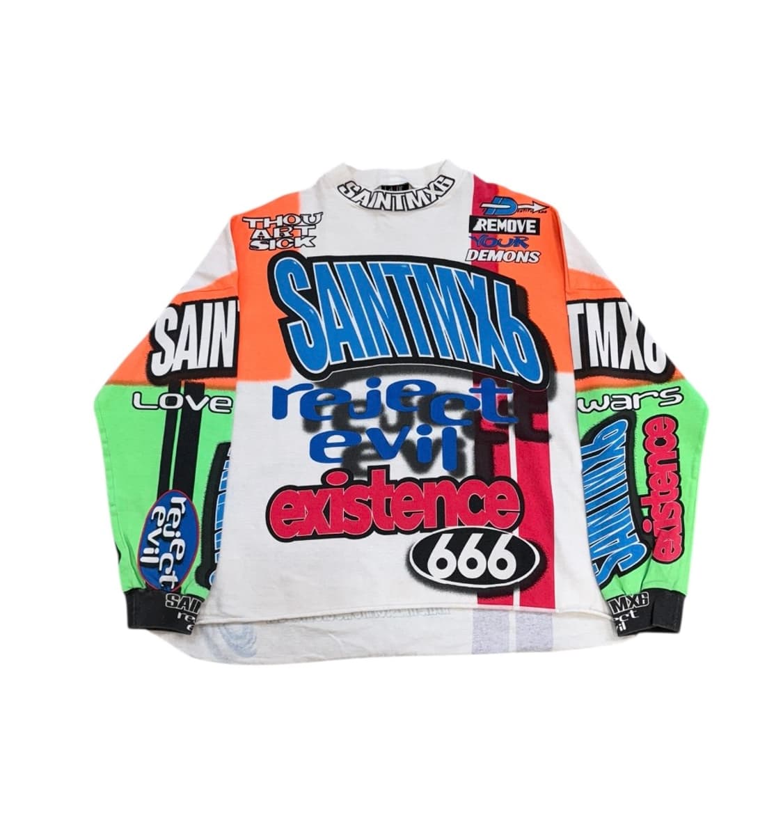 세인트미카엘 23SS 모토크로스 롱 슬리브 상품이미지1