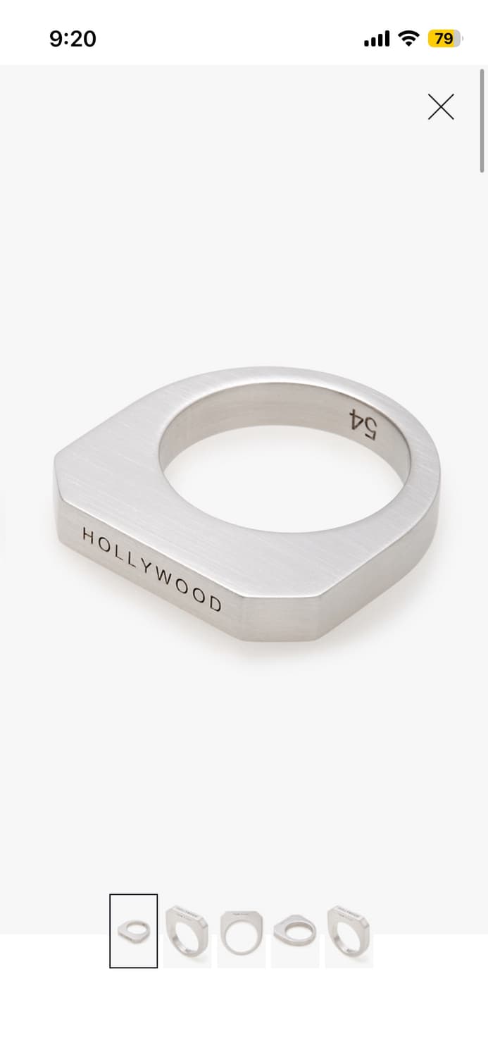 릭오웬스 반지 상품이미지1