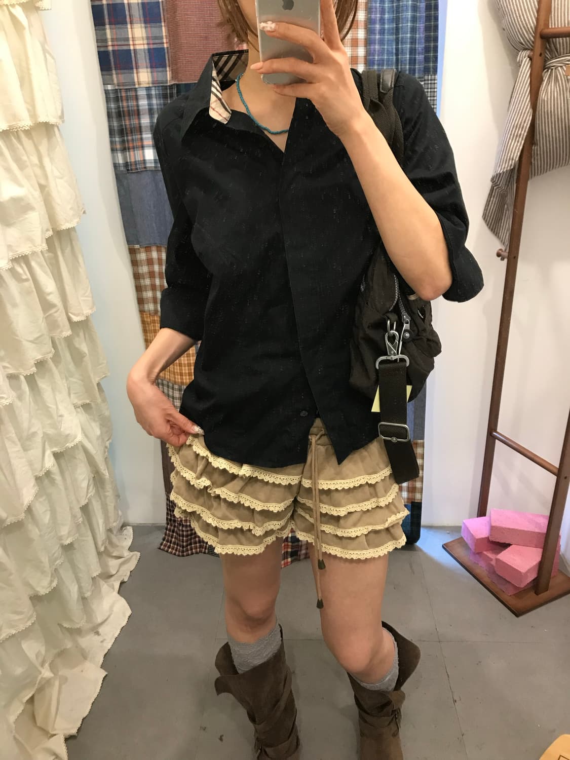버버리 블랙 셔츠  상품이미지3