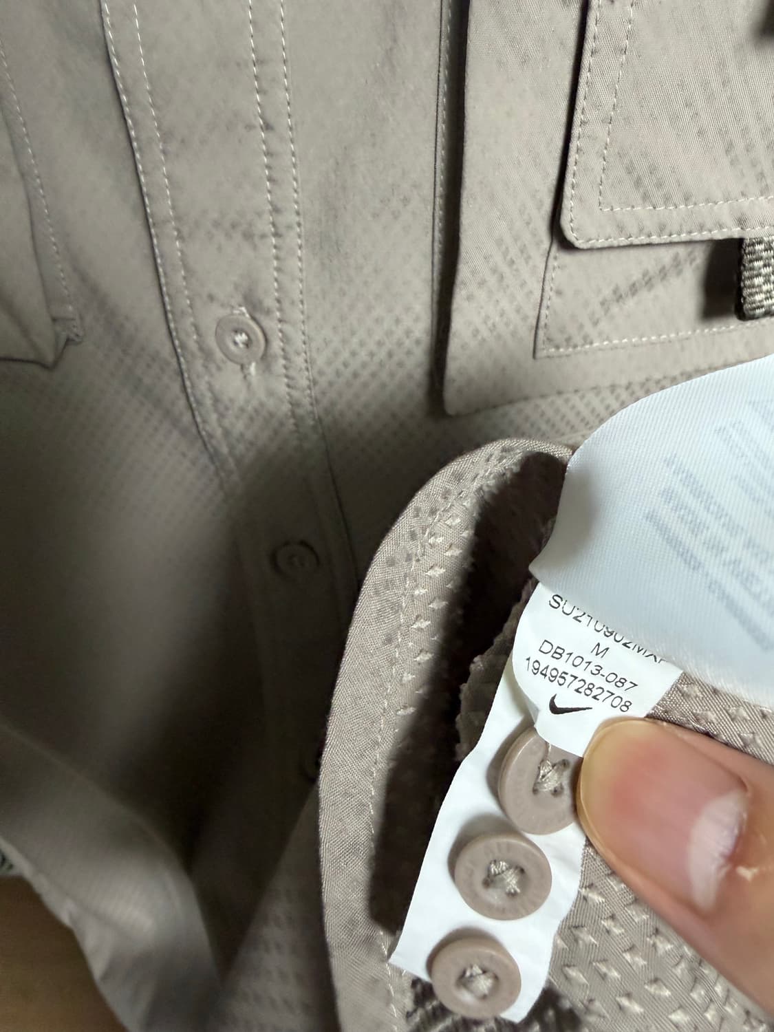 [해외M]나이키 ACG 디베스테이션 트레일 워크 셔츠 문 파슬 - US 상품이미지7